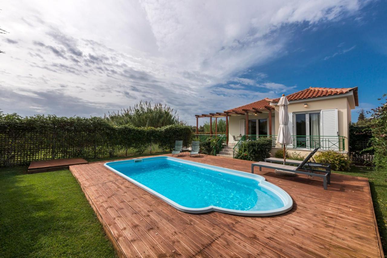 Venus Villa With Private Pool, 2Min To The Beach Finikounda Zewnętrze zdjęcie